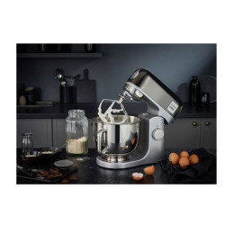 Robot pâtissier multifonction Kenwood KMX760BC et KAX962ME 1000 W Argent et Noir