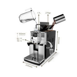 Machine espresso Super Automatique Saeco Incanto