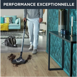 Aspirateur sans sac Rowenta SILENCE FORCE CYCLONIC PARQUET RO7236EA