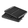 Croque, gaufre, gril TEFAL WM755D12 -WM75 Gaufrier KING SIZE 4 en 1