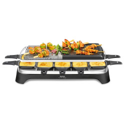 Raclette TEFAL RE45A812 Pierrade 3 en 1