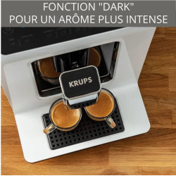 Expresso avec broyeur Krups Evidence EA890110 - Machine à café automatique avec mousseur à lait