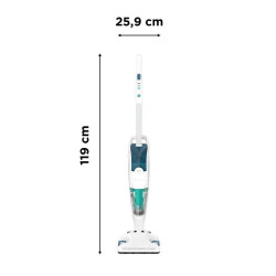 Rowenta Nettoyeur vapeur 2-en-1, Aspire et lave