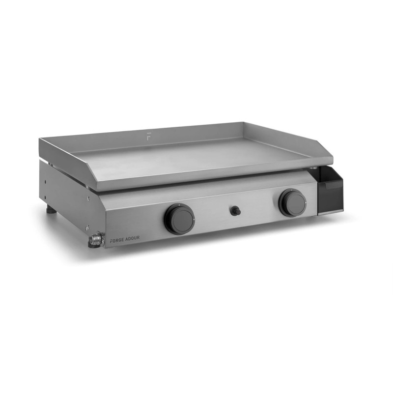 Plancha à gaz forge adour base 60 inox