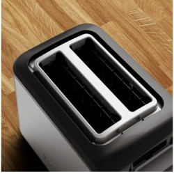Grille-pain TEFAL GRILLE-PAIN EXPRESS 2 FENTES INOX NOIR