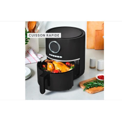 Friteuse à air chaud Moulinex Ultra Fry EZ111810 1600 W Noir