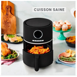 Friteuse à air chaud Moulinex Ultra Fry EZ111810 1600 W Noir
