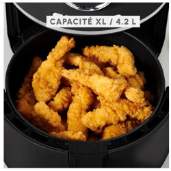 Friteuse à air chaud Moulinex Ultra Fry EZ111810 1600 W Noir