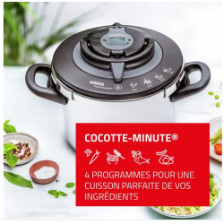 NUTRICOOK+ Cocotte-minute 8L inox induction