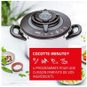 NUTRICOOK+ Cocotte-minute 8L inox induction