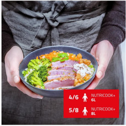 NUTRICOOK+ Cocotte-minute 8L inox induction