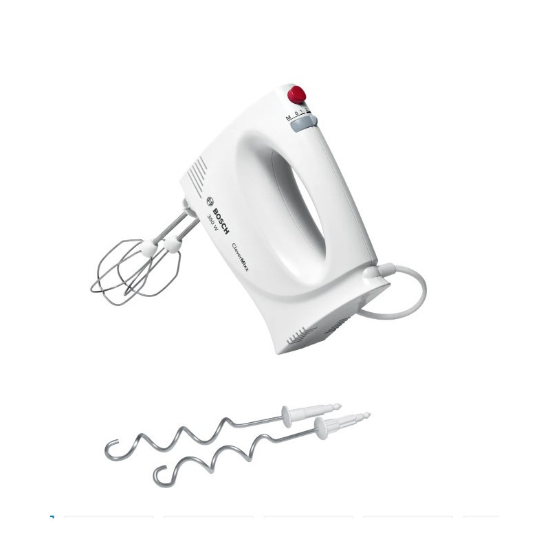 Batteur CleverMixx 350 W Blanc, rouge