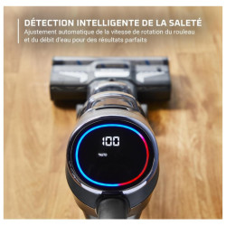 Aspirateur laveur Rowenta Sans fil X-Clean 4 GZ5035WO Noir