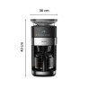 Cafetière filtre programmable Grind Aroma, Broyeur à grains intégré