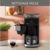 Cafetière filtre programmable Grind Aroma, Broyeur à grains intégré