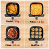 Friteuse sans huile Moulinex Friteuse sans huile air fryer Easy Fry Mega 7,5L