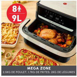 Friteuse sans huile Moulinex Friteuse sans huile Easy Fry Dual Flex EZ922DF0