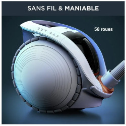 ASPIRATEUR  Rowenta X-Ô 90 ENERGY+ SANS FIL FLEX SILENCIEUX ULTRA Leger IX7768EA