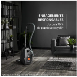 Aspirateur avec sac Rowenta GREEN FORCE MAX RO4931EA -Fabriqué en France