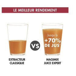 Extracteur de jus MAGIMIX 18082F Juice Expert 3 Chrome