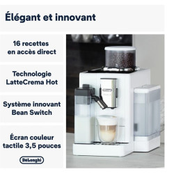 Expresso avec broyeur Delonghi FEB4455.W RIVELIA LATTE