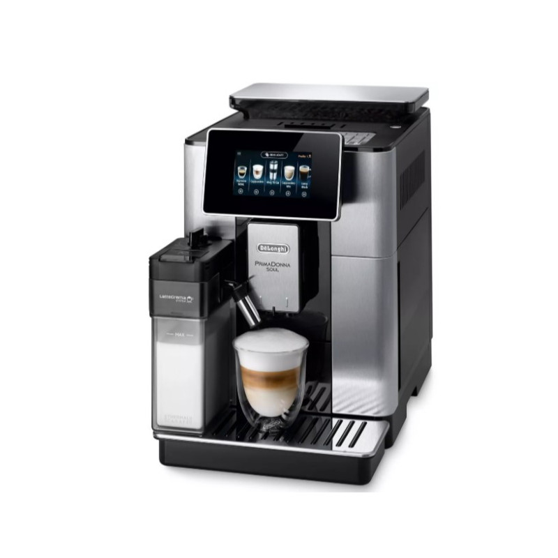 Expresso Broyeur DELONGHI Primadonna Soul ECAM610.75.MB noir