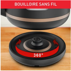 Bouilloire Tefal Includeo KI533811 2400 W Noir